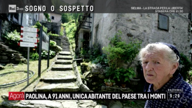 una sola abitante