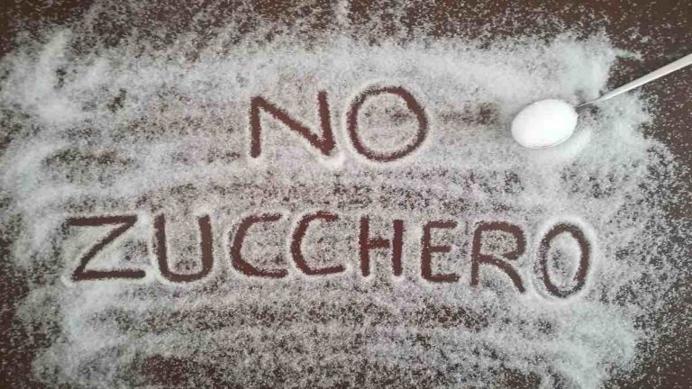 eliminare lo zucchero