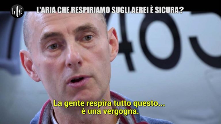 aria tossica in aereo
