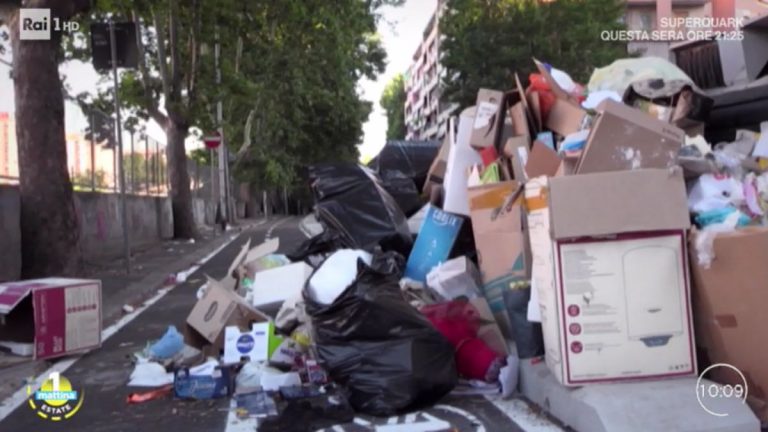 rifiuti di roma