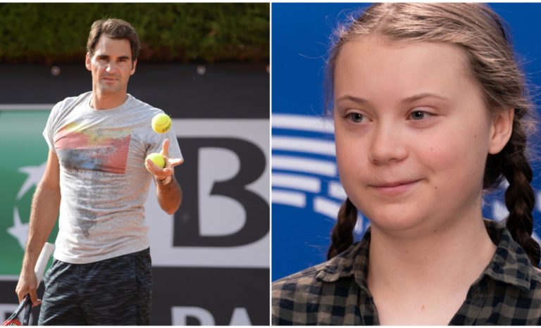 Roger federer greta thunberg