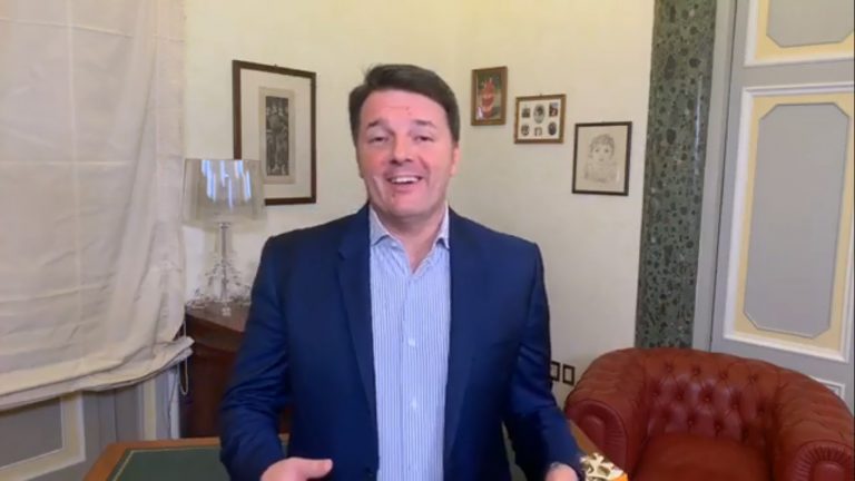 renzi risponde a conte