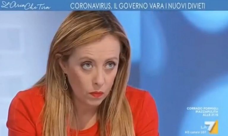 meloni si smarca da salvini