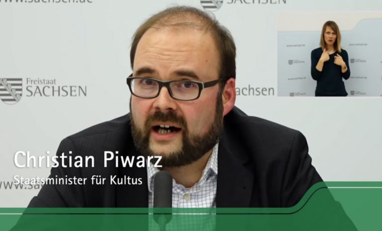 Christian Piwarz scuola in germania