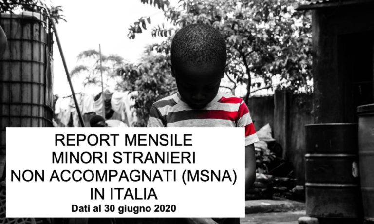minori stranieri report