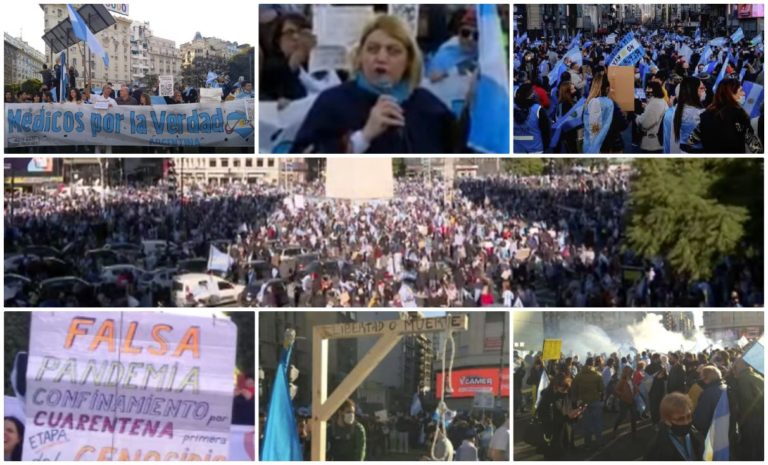 chinda brandolino manifestazione argentina