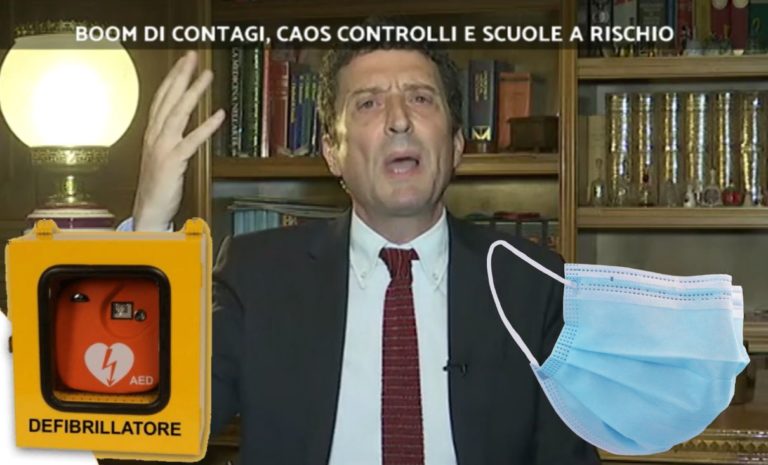 buttafuoco pietrangelo mascherina defibrillatore