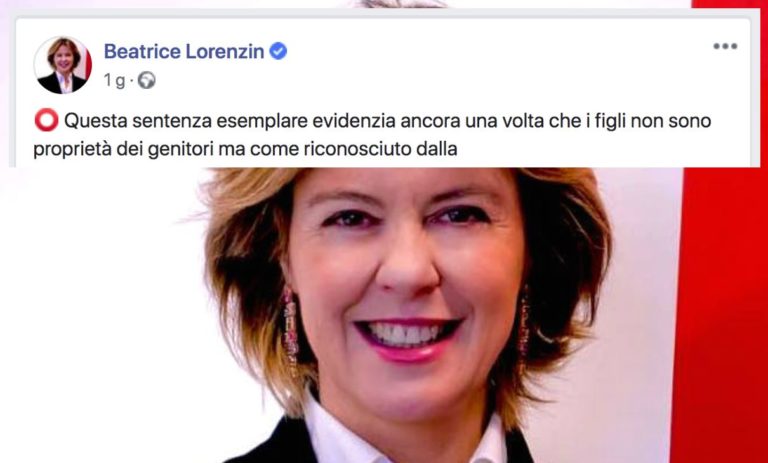 lorenzin patria potestà