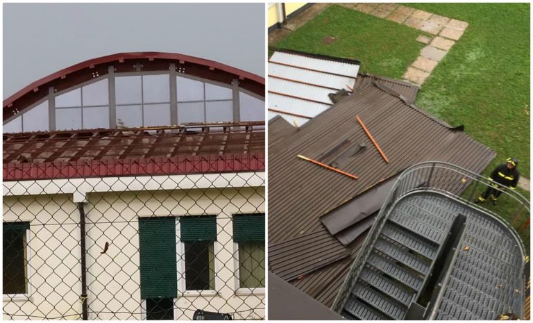 scuole scoperchiate Varese