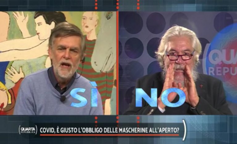 meluzzi sulle mascherine