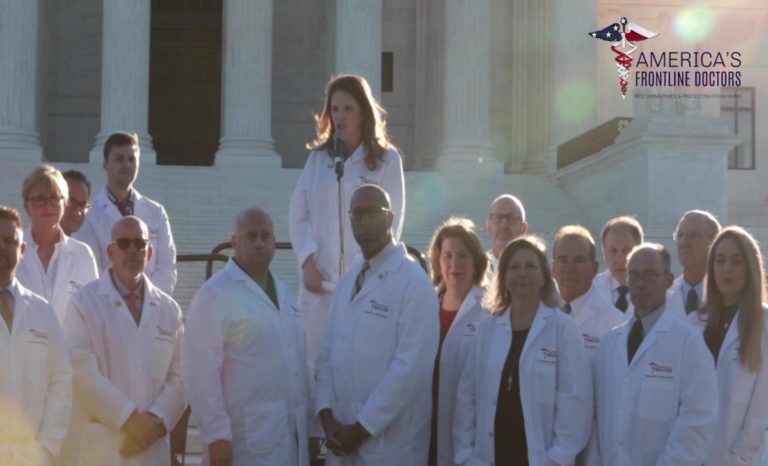 medici americani America’s Frontline Doctors idrossiclorochina mascherine