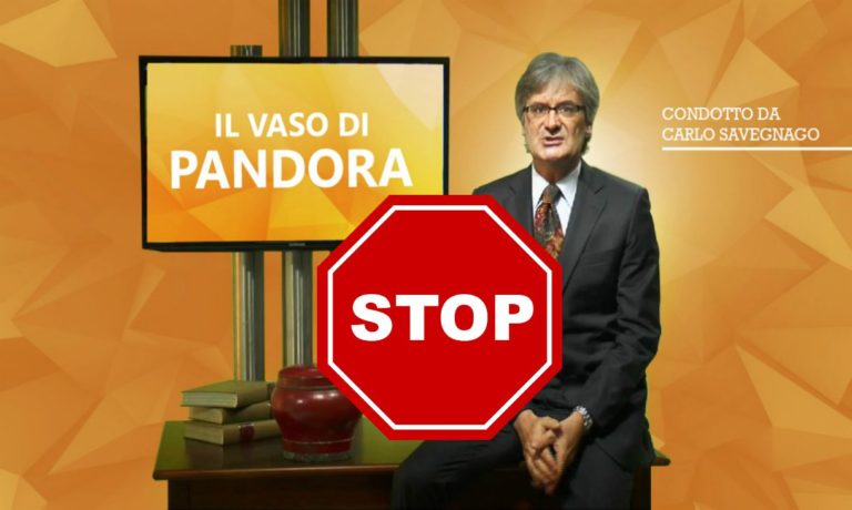 Il vaso di Pandora youtube Carlo Savegnago