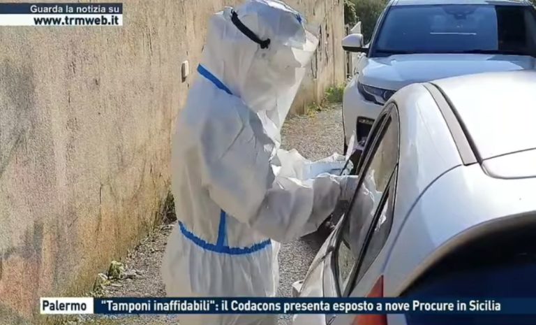 codacons tamponi sicilia