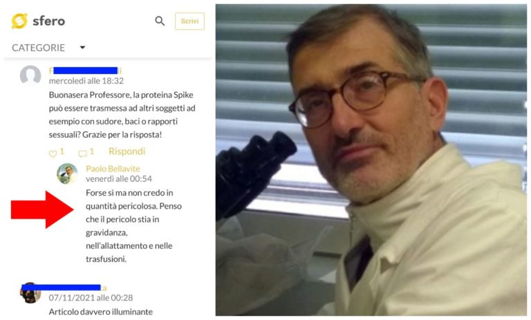 vaccinati possono trasmettere la Spike