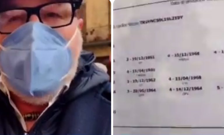 vaccinato contro il green pass