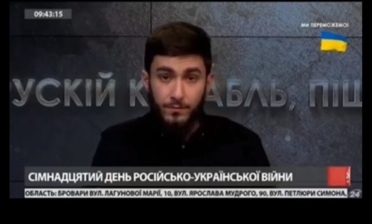 giornalista ucraino